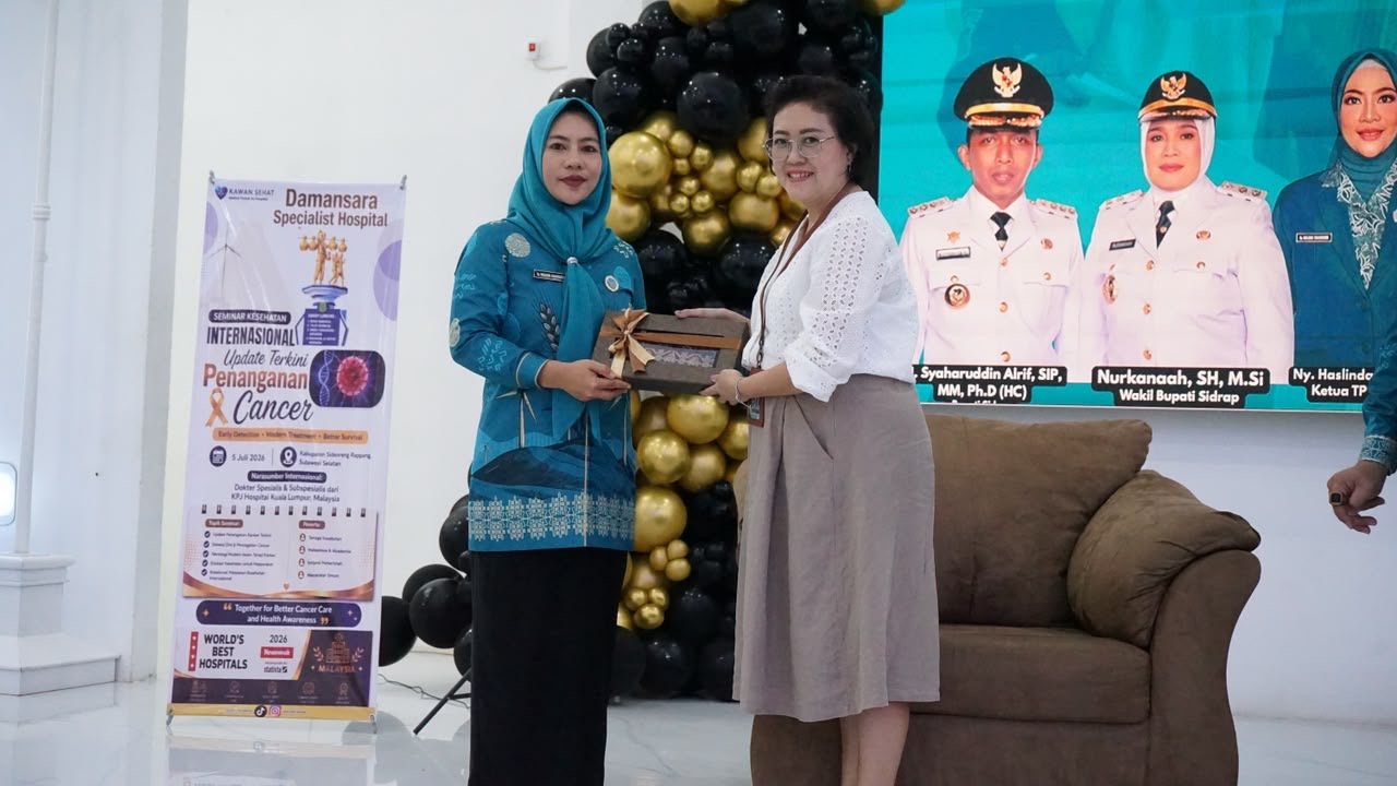 Perkuat Kesadaran Kesehatan, Sidrap Gelar Seminar Internasional Penanganan Kanker