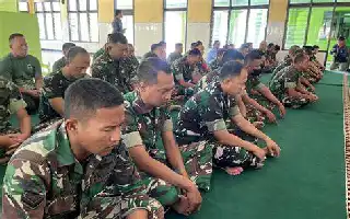 Pererat Sinergitas, Kodim 0802/Ponorogo Gelar Olahraga dan Ramah Tamah Internal