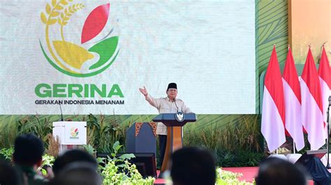 Presiden Prabowo Tinjau Teknologi Pertanian Modern di PENAS XVII Gorontalo, Optimistis Indonesia Jadi Lumbung Pangan Dunia