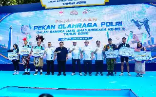 Pekan Olahraga Polri 2026 Dibuka, Masyarakat Umum dan TNI Turut Berlaga di Kapolri Cup