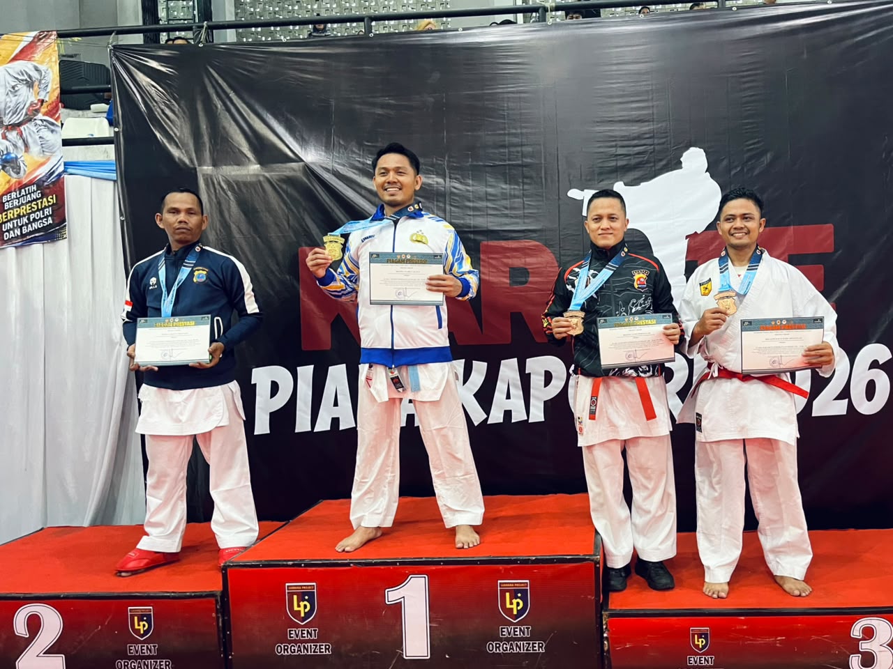 Brigadir Lutfi Permana Harumkan Polres Pandeglang dengan Medali Perunggu Karate di Pekan Olahraga Polri 2026