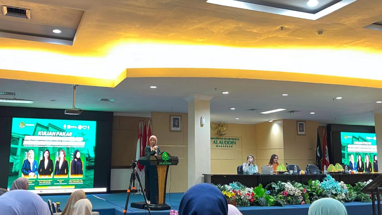 Dorong Solusi Kesehatan Berbasis Bukti, FKIK UIN Alauddin Gelar Kuliah Pakar Internasional
