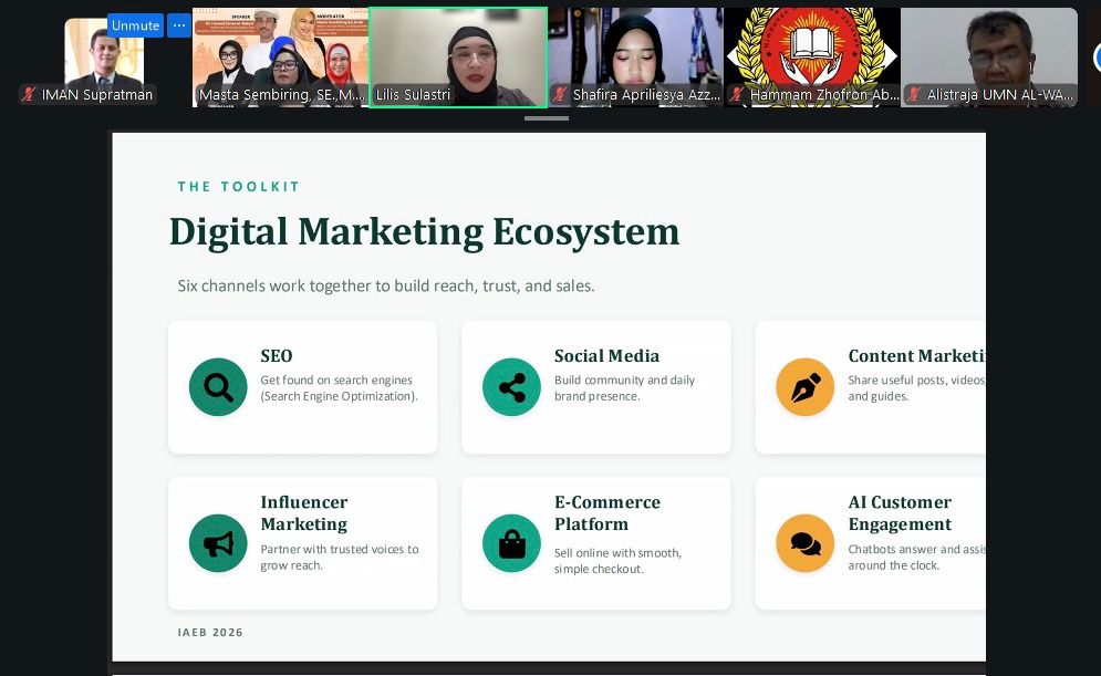 Akademisi dari Empat Negara Rumuskan Strategi Digital Marketing untuk Dorong UMKM Bersaing di Kancah Global