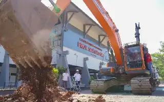 Tingkatkan Kualitas Sarana, UNNES Bangun GOR Bulu Tangkis Baru dan Revitalisasi Area Olahraga