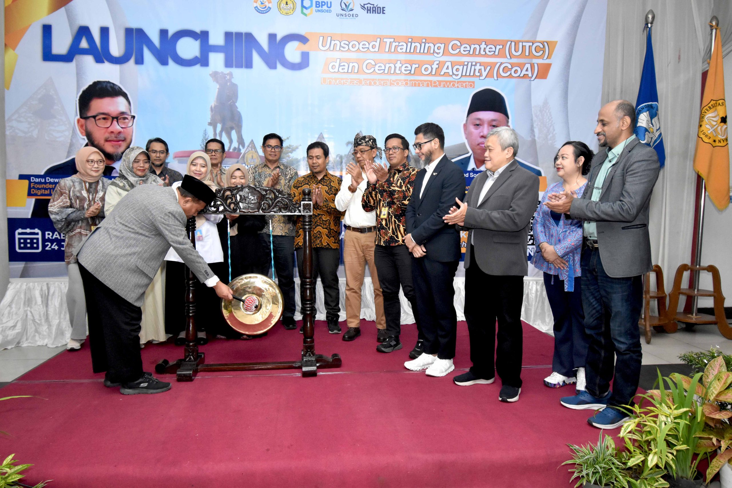 Unsoed Luncurkan Pusat Pelatihan dan Center of Agility untuk Cetak Lulusan Berdaya Saing Tinggi