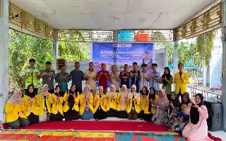 Mahasiswa FIK UTU Perkuat Ketahanan Kesehatan dan Pangan Lokal di Desa Reudeup