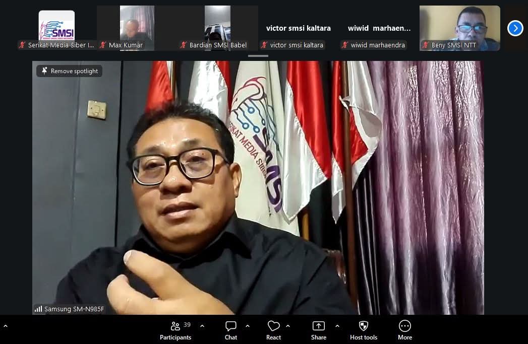 SMSI Pusat Dorong Media Siber Daerah Jadi Pilar Informasi di Tengah Dinamika Politik