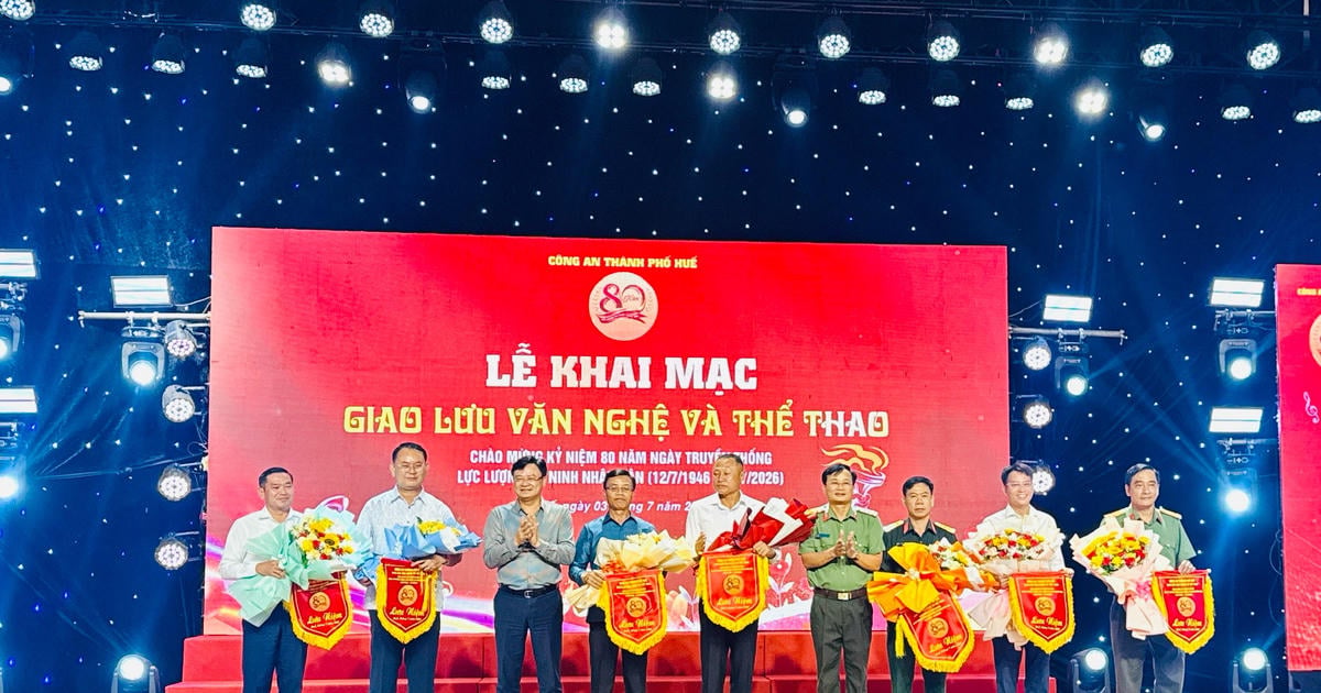 Pererat Hubungan Diplomatik, Kepolisian Hue dan Empat Provinsi Laos Gelar Pertukaran Budaya dan Olahraga
