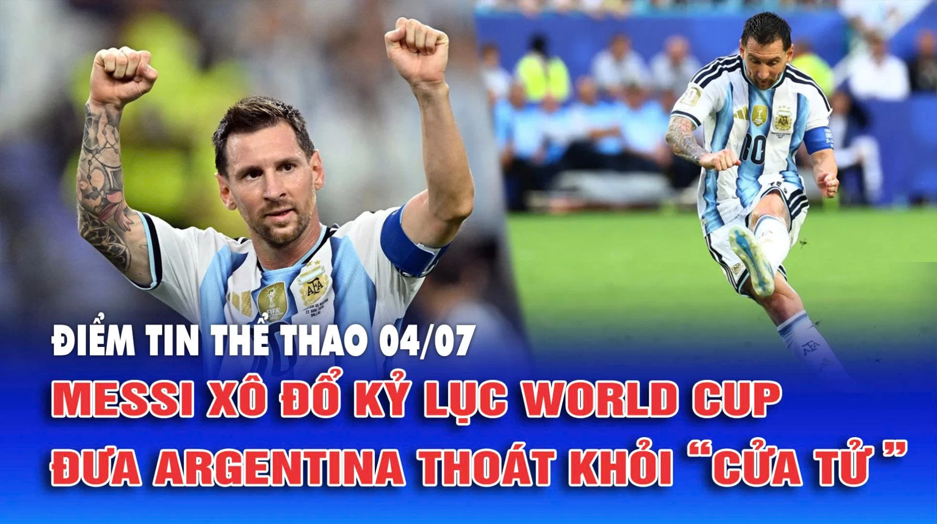 Lionel Messi Catatkan Sejarah Baru, Bawa Argentina Lolos dari Lubang Jarum Piala Dunia