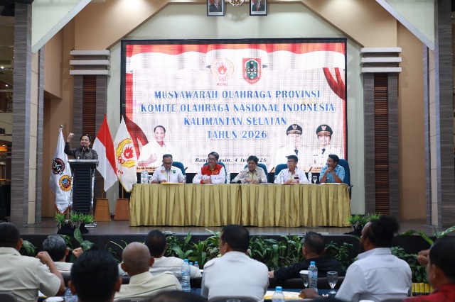 Hasnuryadi Sulaiman Resmi Nakhodai KONI Kalsel 2026-2030 Melalui Aklamasi