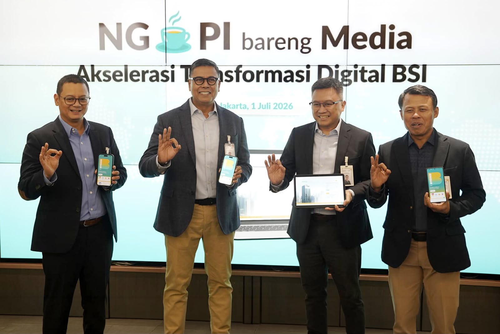 BSI Rampungkan Transformasi Digital, Siap Akselerasi Layanan Perbankan Modern