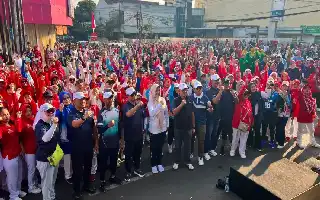 Dongkrak Pola Hidup Sehat, Ribuan Warga Garut Ramaikan Program GEMAR Kemenpora di Arena CFD