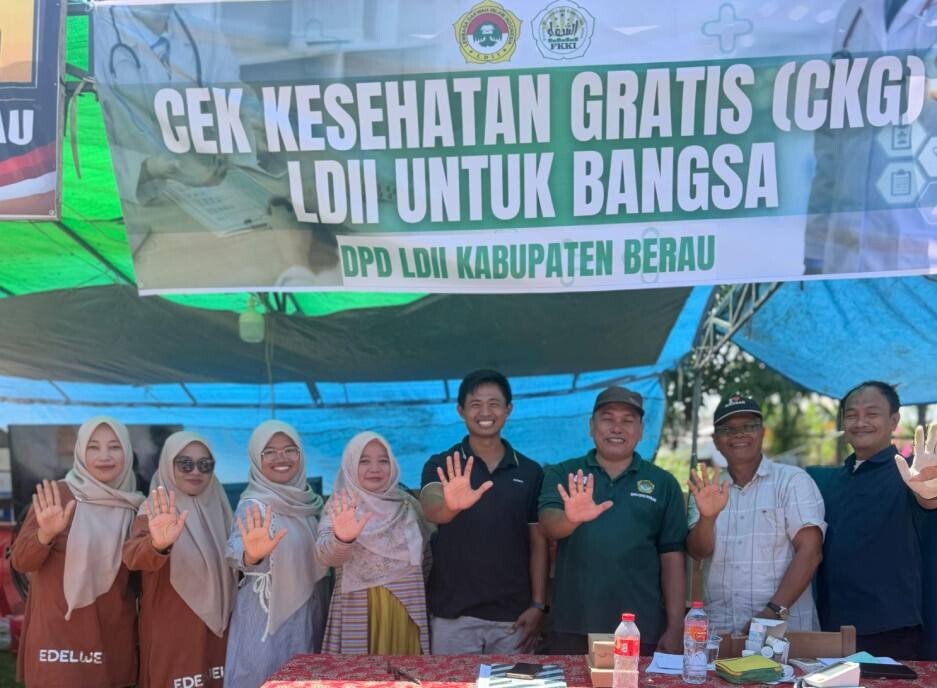 DPD LDII Berau Hadirkan Layanan Kesehatan Gratis bagi Masyarakat di Ajang FAS 2026