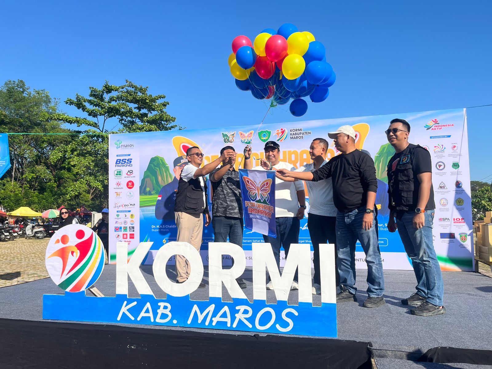 Kormi Maros Gelar Pesta Olahraga Masyarakat Perdana, Wadahi 18 Induk Organisasi Olahraga Rekreasi