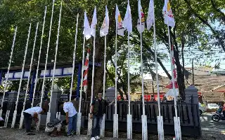Semarak Porprov Sumbar Mulai Terasa, 19 Bendera KONI Kabupaten dan Kota Resmi Berkibar