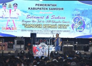 Perayaan HUT ke-22 Kabupaten Samosir: Ribuan Warga Padati Kawasan Waterfront City