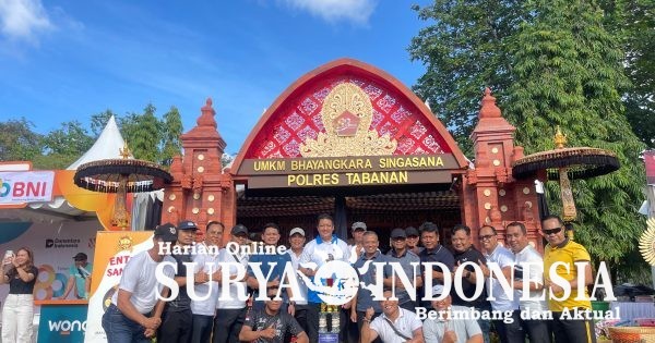 Peringatan Hari Bhayangkara ke-80 di Bali, Polres Tabanan Sabet Stand UMKM Terkreatif