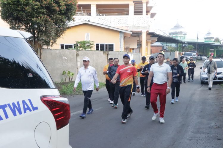 Sambut Hari Bhayangkara ke-80, Polres Karo dan Forkopimda Perkuat Sinergi Lewat Olahraga Bersama