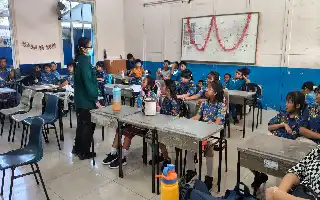 Puskesmas Tanjungpinang Barat Gelar Imunisasi MR dan HPV di SD Katolik untuk Proteksi Dini Siswa