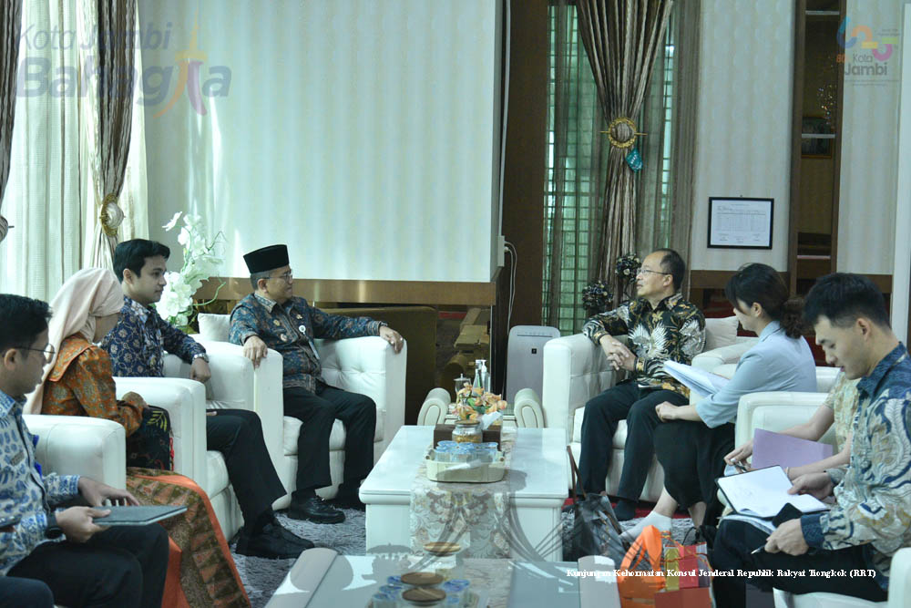 Kunjungan Konsul Jenderal Tiongkok ke Jambi, Perkuat Kerja Sama Kesehatan, Pendidikan, dan Pariwisata