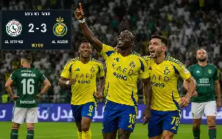Drama 10 Pemain: Sadio Mane Pimpin Comeback Spektakuler Al-Nassr Atas Al-Ettifaq