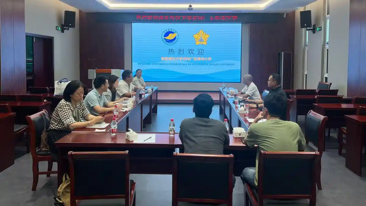 USK Jalin Kemitraan Strategis dengan Tiongkok untuk Modernisasi Konservasi Laut Aceh