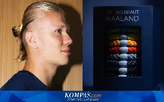 Efek Erling Haaland: Koleksi Ikat Rambut Signature Ludes di Pasaran