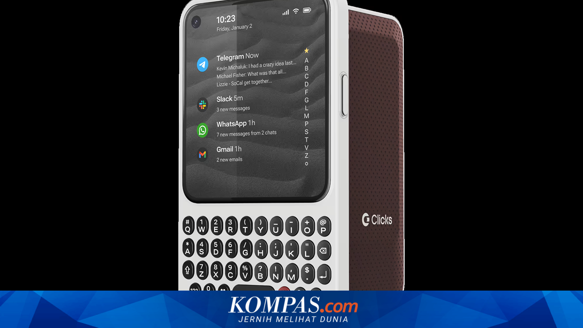 Nostalgia Modern: Clicks Communicator Hidupkan Kembali Era Keyboard Fisik QWERTY