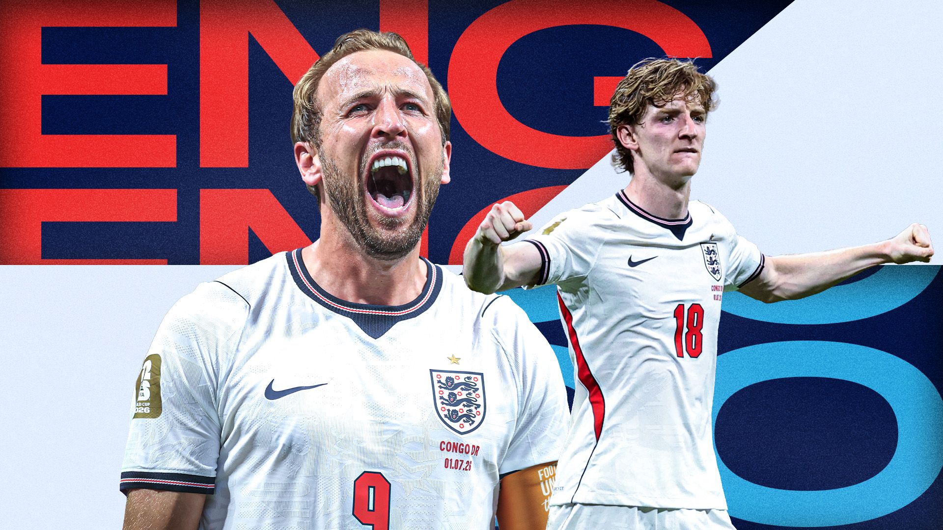 Harry Kane Pimpin Comeback Dramatis Inggris Atas Kongo di Piala Dunia