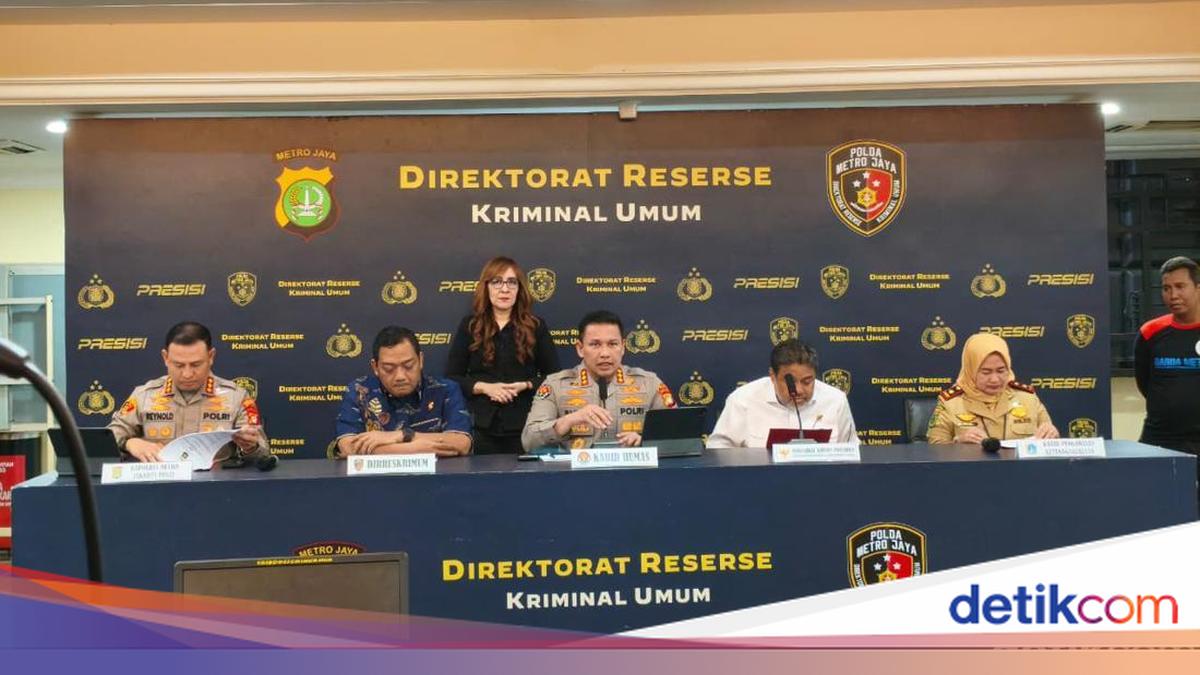 Polres Metro Jakarta Pusat Tahan 7 Tersangka Kasus Penyekapan Karyawan Percetakan