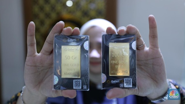 Harga Emas di Pegadaian Kembali Terkoreksi pada Perdagangan Awal Juli 2026