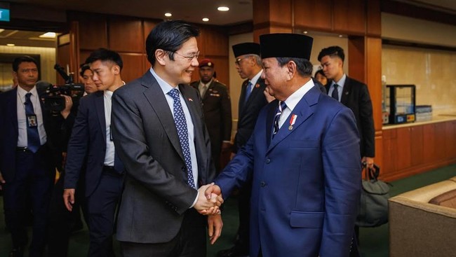 Perkuat Kemitraan Strategis, PM Lawrence Wong Tiba di Jakarta untuk Pertemuan Tingkat Tinggi
