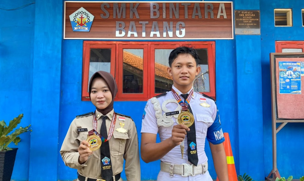 Siswa SMK Bintara Batang Raih Tujuh Medali Sekaligus di Kejuaraan Karate Open Demak 2026