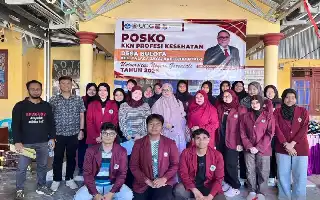 Tingkatkan Mutu Layanan Kesehatan Desa, UNG Pantau Langsung KKN Profesi Kesehatan 2026