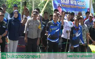 Bupati Luwu Timur Resmikan Balap Ojek Gabah, Pesta Rakyat Meriah Usai Musim Panen