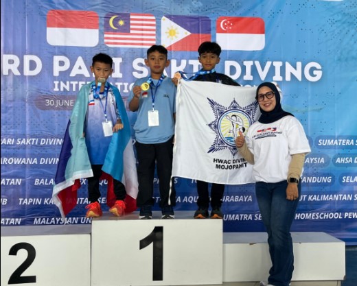 Dominasi Atlet Loncat Indah Kalsel di Ajang Internasional Pari Sakti 2026