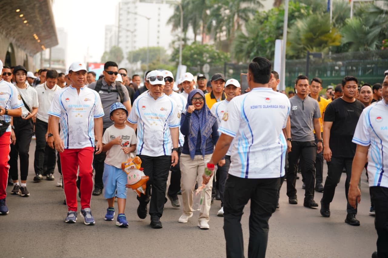 Kapolri Buka Pekan Olahraga Polri, Ajak Warga Terlibat Sambut Hari Bhayangkara ke-80