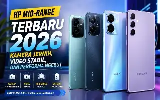 Persaingan Sengit HP Kelas Menengah 2026: Andalkan Kamera Stabil dan Performa Setara Flagship