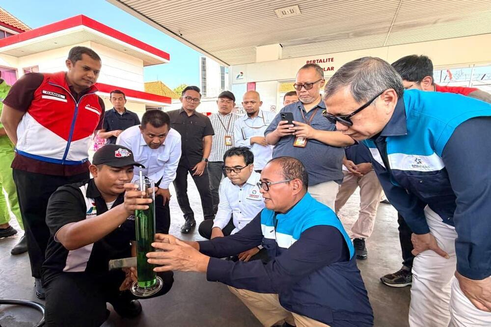 BPH Migas dan Pertamina Kendalikan Antrean BBM Bersubsidi di Wilayah Surabaya-Gresik