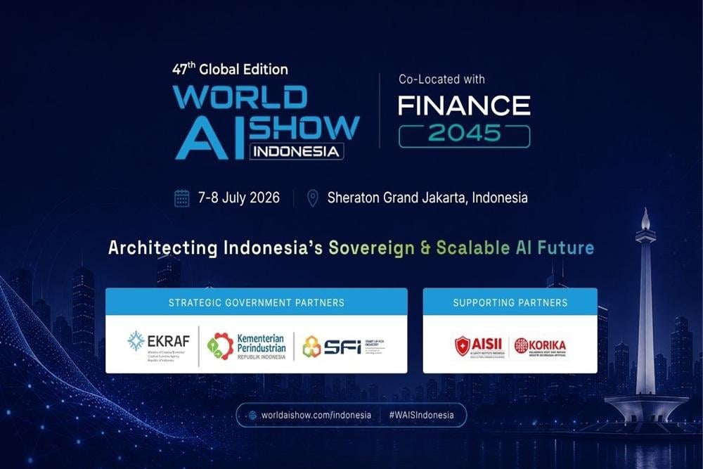 World AI Show Jakarta 2026: Mengoptimalkan Potensi Pasar Kecerdasan Buatan Nasional senilai US$10,9 Miliar