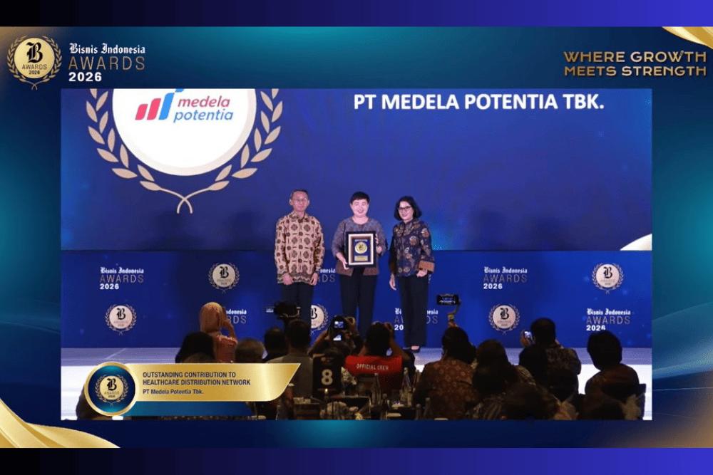 Perkuat Distribusi Kesehatan Nasional, Medela Potentia Raih Penghargaan Bisnis Indonesia Awards 2026