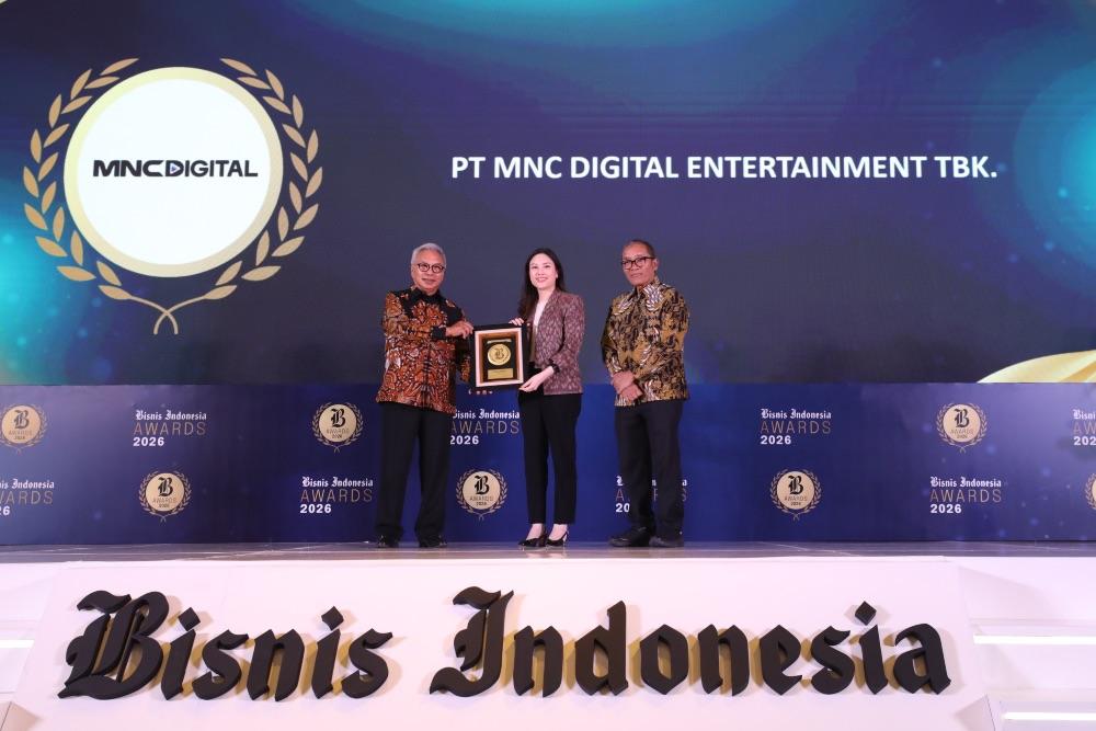 Kinerja Keuangan Moncer, MNC Digital Entertainment Sabet Penghargaan BIA 2026