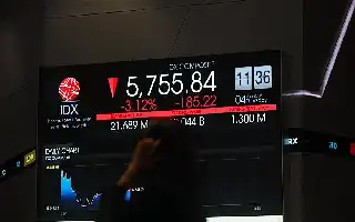 IHSG Terkoreksi di Sesi Pertama, Gagal Uji Level Psikologis 6.000