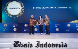 Capaian Prestisius, MNC Digital Entertainment Raih Penghargaan Media dan Hiburan di BIA 2026