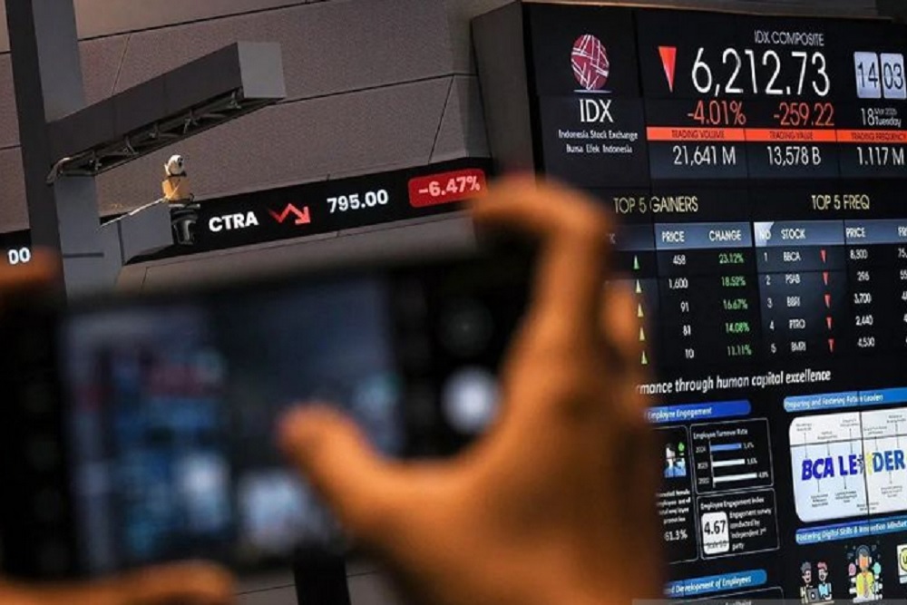 IHSG Terseret Tekanan Bursa Global, Ditutup Turun 1,72 Persen ke 5.896