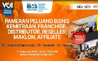 Pacu Wirausaha Baru, IBOS Expo 2026 Hadirkan Ratusan Kemitraan Bisnis di Bekasi