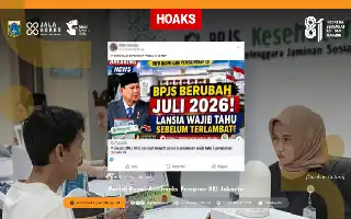 BPJS Kesehatan Bantah Kabar Perubahan Aturan Juli 2026, Video yang Beredar Terbukti Manipulasi AI