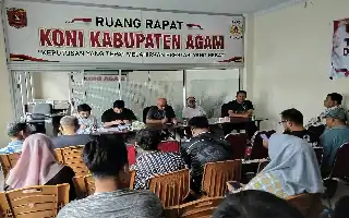 Sambut Porprov XVI Sumbar, Seluruh Pengcab Olahraga Agam Nyatakan Sikap Siap Berlaga