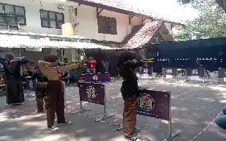 Lestarikan Permainan Tradisional, Kontingen Arcamanik Raih Juara Ketapel di Ulinpiade Kwarcab Bandung