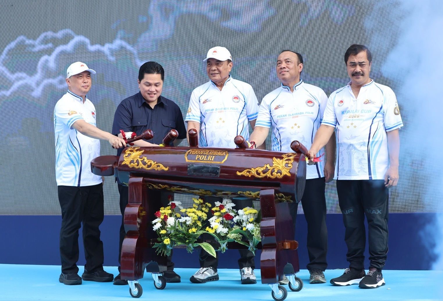 Menpora Erick Thohir Ajak Pekan Olahraga Polri Jadi Penggerak Budaya Hidup Sehat